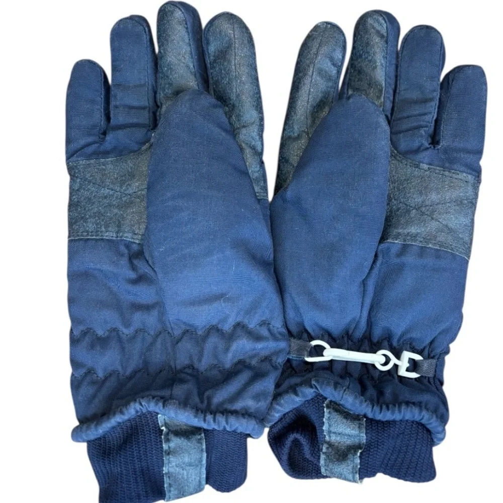 Saranac Women’s Navy Blue Insulated Winter Gloves Size Small
